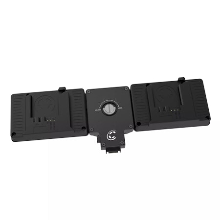 CORE Core 14v/28v Dual Battery Bracket for SmallHD Production Monitors, Helix Max B-mount Compatible Two on-board 12v Ptaps for powering accessories(2A per ptap output)