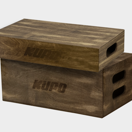 Kupo KAB-048BST  Brown Stained Apple Box Set