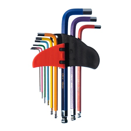 Filmsticks insexnyckel sats, 9-nycklar Chrome Vanadium Steel – Metric