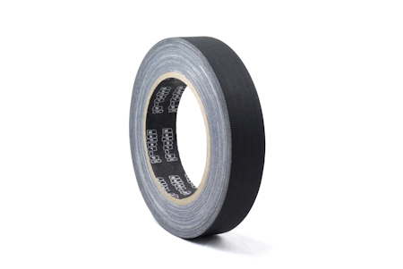 Gafer.PL Pro Matt Gaffer Tejp 24mm x 25m, Svart