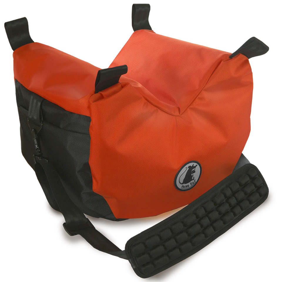 Focus Rat, Our next generation V3 Large Professional Steady Saddle (Steady Bag) Orange
