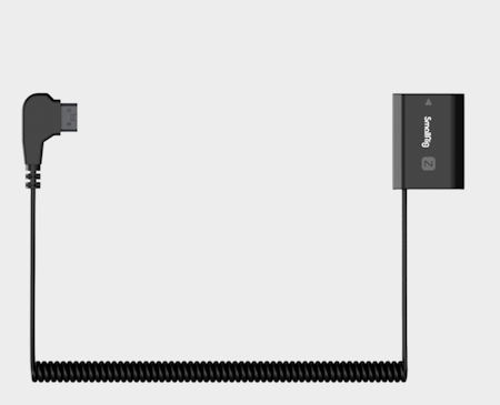 SMALLRIG 4253 D-Tap to NP-FZ100 Dummy Battery Power Cable