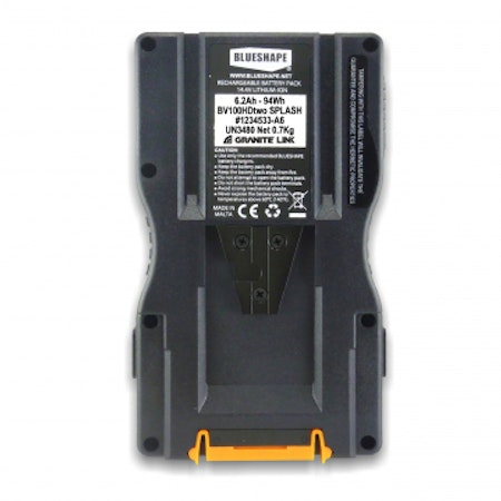 BLUESHAPE Vlock Li-Ion mang. Battery 100 Wh 6.60 Ah , 12 A load discharge  IP65, WIFI