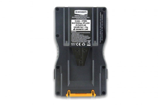 BLUESHAPE Vlock Li-Ion graphite Battery 266 Wh  18 Ah , 12 A load discharge IP65, WIFI