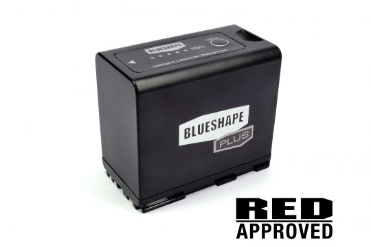 BLUESHAPE BP975 PLUS battery compatible with Red OG KOMODO 7,2V 9600mAh 69Wh with LEDs, with HIGH RATE DISCHARGE CELLS