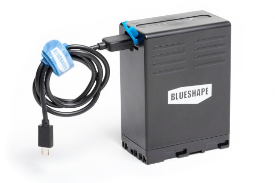 BLUESHAPE BPU90 battery compatible with Sony 14,4V 6700mAh 96Wh - 1 DTAP + 1 USB with LEDs