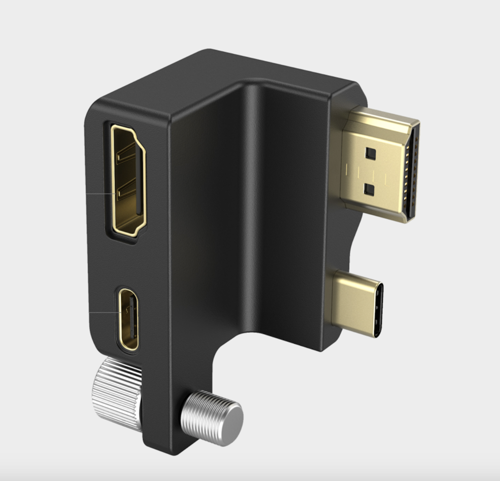 SMALLRIG 3289 HDMI/USB-C Right Angle Adapter for BMPCC 6K Pro