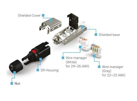Stoltzen HDBaseT™ FieldPlug Rj45 10Gbps IP20. Solid & stranded kabel. AWG 22-26.