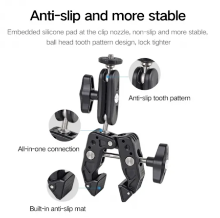DF-CRO1 Multi-Function U-shaped Powerful Pea Clip