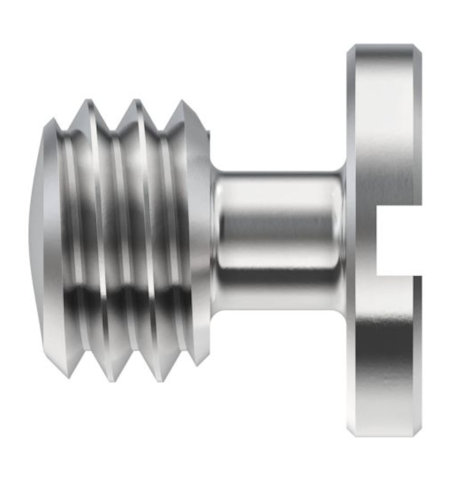 Kameraskruv 3/8 stainless steel camera screw x5