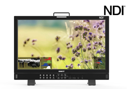 SWIT BM-245-NDI 23.8" DCI-P3 FHD NDI Monitor