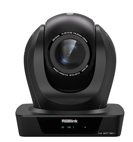 RGBlink 20X 4K Vue NDI PTZ Camera