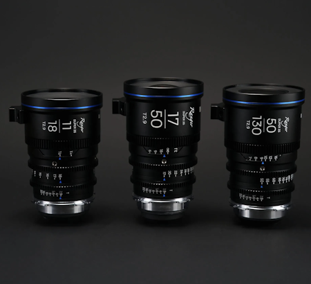 Laowa Ranger S35 Lite (11-18mm, 17-50mm, 50-130mm) Cine Lens - 3 Lens Bundle Arri PL