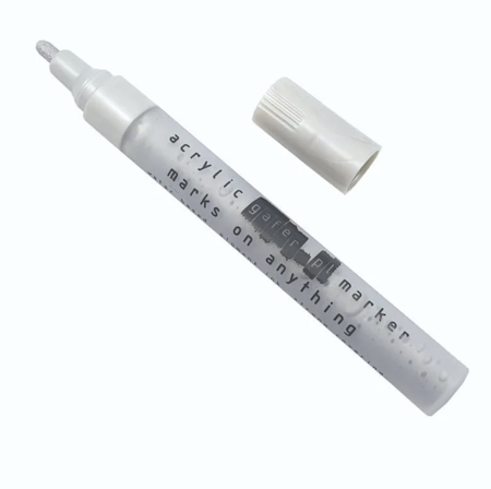 Gafer.pl Märkpenna Acrylic Marker SILVER