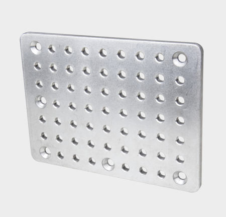 Kupo KS-7510 7.5""X 10"" Rectangle Cheeseplate (Aluminum)