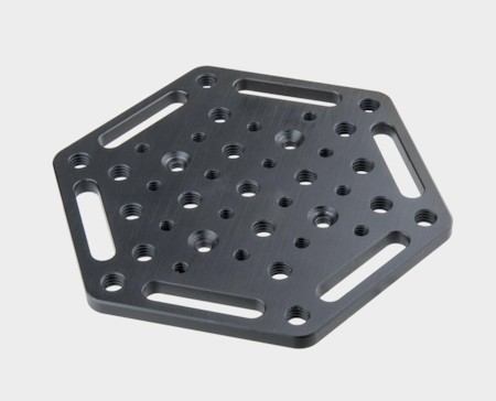 Kupo KS-0406 Hex Cheese Plate For 6" Suction Cup