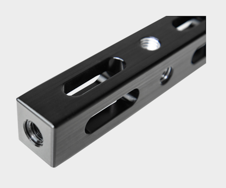 Kupo KS-612 30cm Cheese Bar Mounting Plate w/ 3/8"-16" Female Threaded