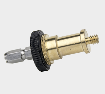 Kupo KS-086 Quick Release Adapter 5/8" w/ 1/4 Male Threaded (Top Mount)