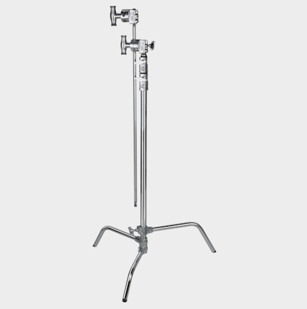 Kupo CL-40MK 40" Master C-Stand With Sliding Leg Kit & Quick Release System- Silver