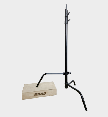 Kupo CL-40MB 40" Master C-Stand With Sliding Leg & Quick-Release System - Black