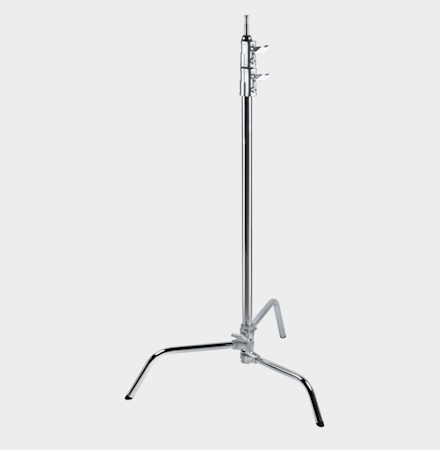Kupo CL-40M 40" Master C-Stand With Sliding Leg & Quick-Release System - Silver