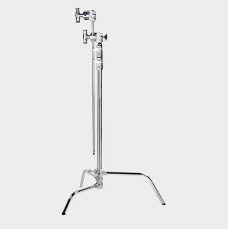 Kupo CL-30MK 30"" Master C-Stand With Sliding Leg Kit & Quick Release - Silver