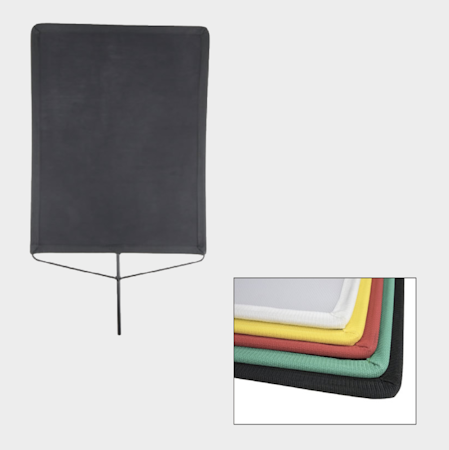 Kupo KT-2436FBD 24"x 36" Full Frame Flag - Black Denim