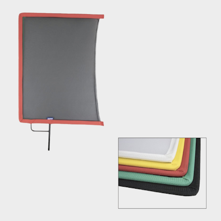 Kupo KT-2436ODBB 24"x 36" Open End Flag Frame - Double Black Bobbin Net