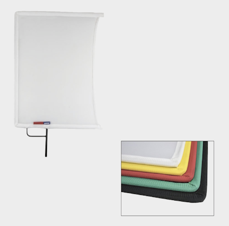 Kupo KT-2436ODWB 24"X36" Open End Frame Double White Bobbin