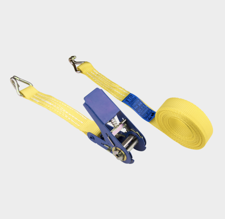 Kupo RS-RS2550 Ratchet Strap, Yellow Width 25mmx5m rickrack