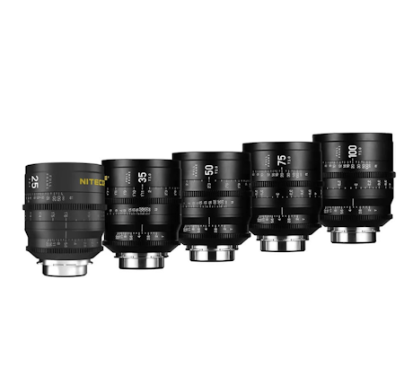 NITECORE CINE Combo Set/5Pcs Meter skala Prime linser
