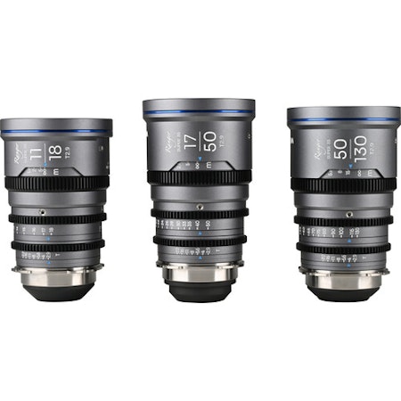 Laowa Ranger S35 (11-18mm, 17-50mm, 50-130mm) Cine Lens - 3 Lens Bundle Arri PL
