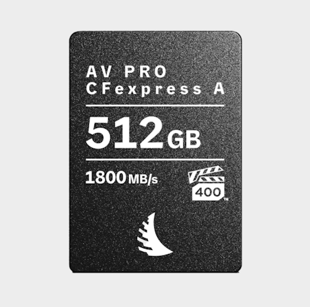 Angelbird  CFexpress Type A, VPG400, 8K+ RAW, R1800 W1650, Type A 4.0, 512GB