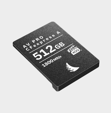 Angelbird  CFexpress Type A, VPG400, 8K+ RAW, R1800 W1650, Type A 4.0, 512GB