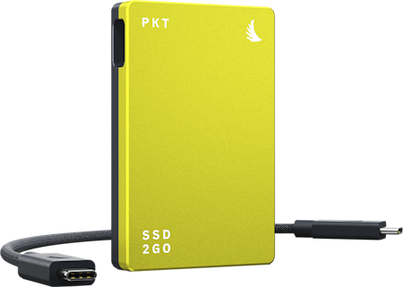 ANGELBIRD SSD2GO PKT MK3 W1600 MB/s I 4TB hårddisk
