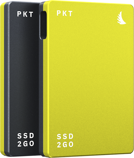 ANGELBIRD SSD2GO PKT MK3 W1600 MB/s I 4TB hårddisk