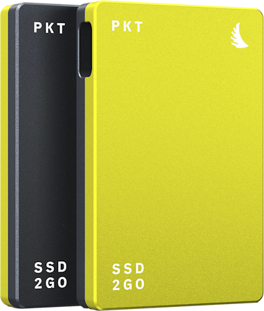 ANGELBIRD SSD2GO PKT MK3 W1600 MB/s I 4TB hårddisk