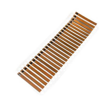 Light Widow sheet of 25 RFID Tags