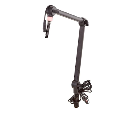 Gator Frameworks Broadcast Boom Mic Stand Led