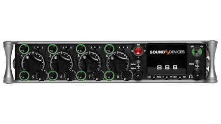 Sound Devices 888 Portable Compact Mixer-Recorder ljudmixer, Engmixer