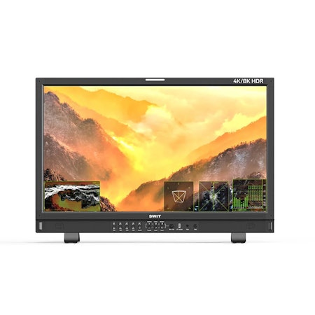SWIT BM-U325HDR 31.5" QLED 8K HIGH-BRIGHT 4X12GSDI HDR MONITOR 1000 NITS