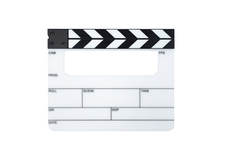 The Filmsticks and Tentacle Sync Timecode bar slate, klappa