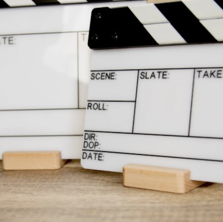 Wooden Stand holder for Smart Phones and Clapperboard