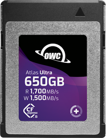 OWC CFexpress Atlas Ultra R1700/W1500 (Type B) 650GB