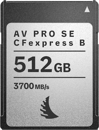 Angelbird CFexpress 4.0 Type B AV PRO SE CFexpress B v4 MK2, R3700/W1100 SR3500/SW1050 (4.0) 512GB