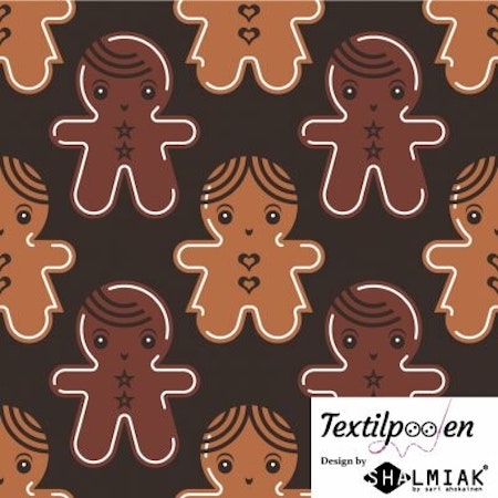 Pepparkakor - Shalmiak - Bomullsjersey