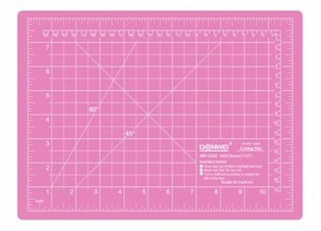 Skärmatta självläkande 30*22 cm rosa/lila