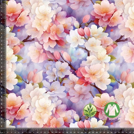 Romantiska äppelblommor Bambujersey