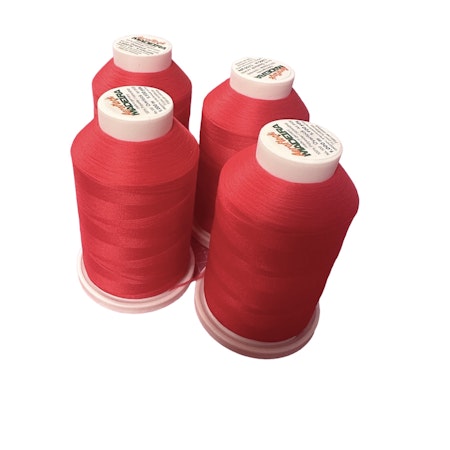 Overlockstråd Aeroflock cerise 1000m