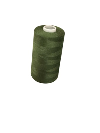 Overlocktråd militärgrön 5000m 4-Pack